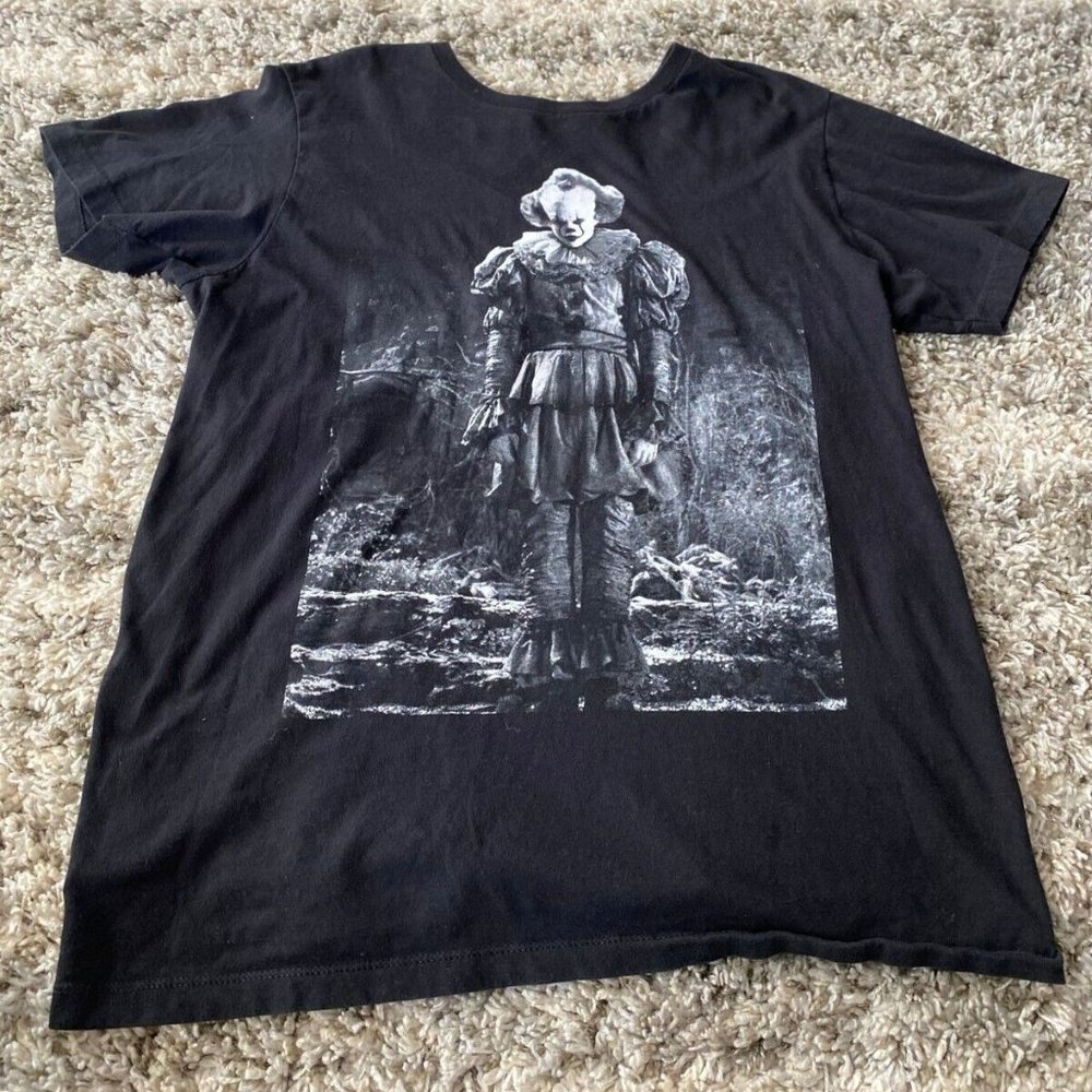 IT Chapter Two Pennywise Graphic T Shirt Large Pennywise Clown Halloween Horror